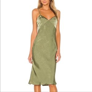 House of Harlow 1960 x Revolve Green Gemma Dress